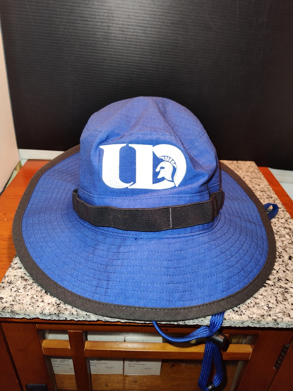 University of Dubuque Spartans Boonie Performance Bucket Hat. Nike. - Picture 14 of 15